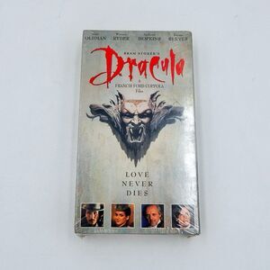 Bram Stokers DRACULA Love Never Dies VHS Anthony Hopkins 1993 New & Sealed